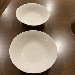 【譲ります】ニトリの白いお皿2枚
