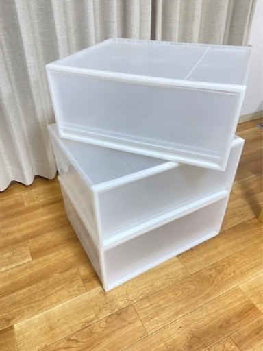 【無印】プラッスチック衣類ケース