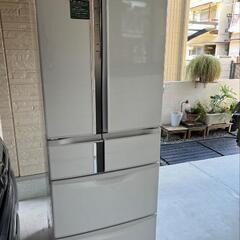 冷蔵庫☘️三菱ノンフロン冷凍冷蔵庫 MR-RX47T-W
