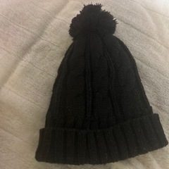 シンプルな毛糸の帽子