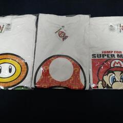 スーパーマリオ　シャツ　3種