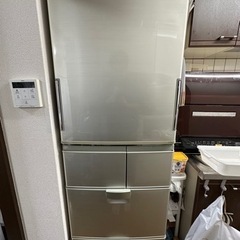 シャープ　ファミリー用冷蔵庫416L 幅60cm 左右両開き・プ...