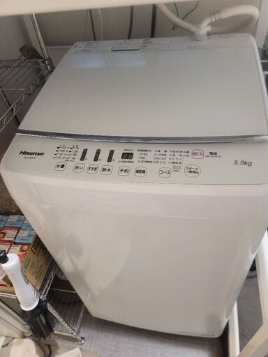 2022年6月購入 洗濯機+電子レンジ 8550円