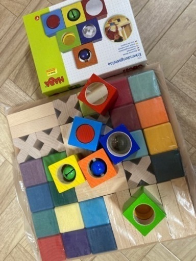 【まとめて500円引】知育積み木HABAクルテクオリジナル