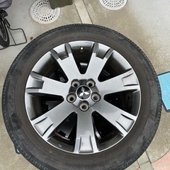デリカD5 シャモニー 純正18インチホイール 4本セット 225/55R/18
