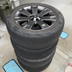 デリカD5 シャモニー 純正18インチホイール 4本セット 225/55R/18