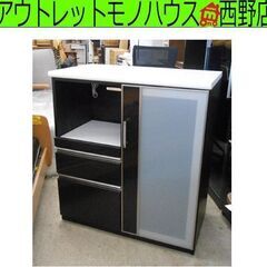 ミドルレンジボード 幅90×奥行50×高さ101cm ニトリ カ...