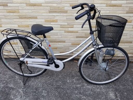 中古自転車 変速無し 26インチ オートライト 軽整備済み 防犯登録対応 町田市 相模原市069MM