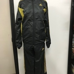 ☆値下げ☆k2312-577 adidas ナイロンセットアップ...