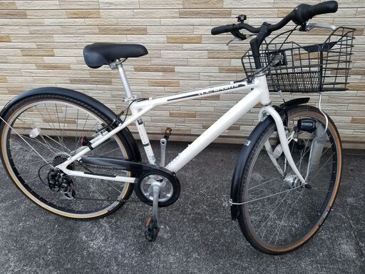 中古自転車 7段変速 435mm 27~28インチ相当 オートライト 軽整備済み 防犯登録対応 町田市 相模原市073MM