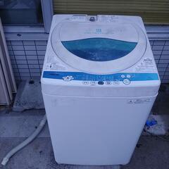東芝洗濯機5キロ　2012年製