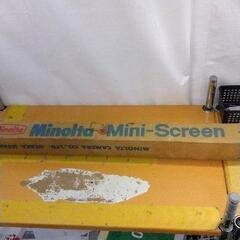 1218-049 【無料】スクリーン　Minolta Mini-...