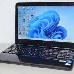 【ネット決済・配送可】中古良品ノートパソコン NEC LS150...