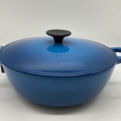 スープポッド LE CREUSET ﾏﾙﾐｯﾄ24 ﾌﾞﾙｰ