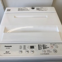 K014★Panasonic製★2019年製5.0㌔洗濯機★6ヵ月間保証付き★近隣配送・設置可能 K014☆Panasonic製☆2019年製5.0㌔洗濯機☆6ヵ月間