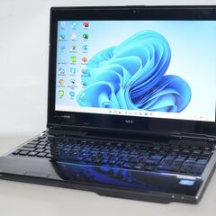 【ネット決済・配送可】中古良品ノートパソコン NEC LL750...