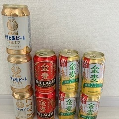 缶ビール350ml まとめ売り（500ml缶1本おまけ）