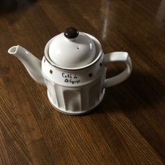 【取引中】陶器コーヒーポット