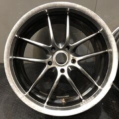 WORK S2R ワーク 社外ホイール 18インチ 2本 9J5HPCD114.3+35 希少 ドリフト ドリケツ　(VHQ042MY)クレジットカード QRコード決済可能