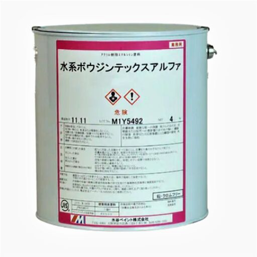【床用塗料：水系1液アクリル樹脂】　水系ボウジンテックスアルファ　４㎏　水谷ペイント