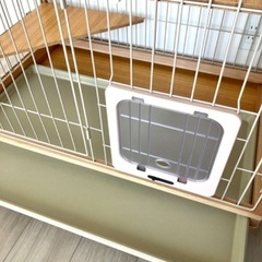 無垢材フレーム キャットケージ
