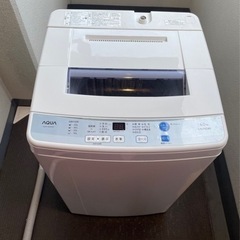 洗濯機  AQUA 6kg 