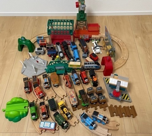 木製トーマス、木製レール、BRIO