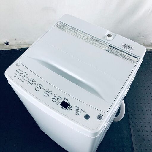 ID:sd25289 ハイアール Haier 洗濯機 一人暮らし 中古 2021年製 全自動洗濯機 4.5kg ホワイト 送風 乾燥機能付き BW-45A  【リユース品：状態A】【送料無料】【設置費用無料】