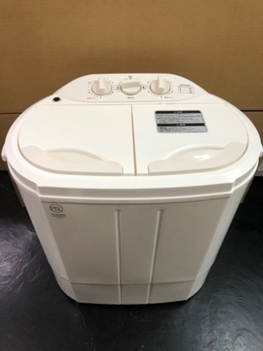 【動作品】2槽式小型洗濯機　2023年製