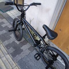 20吋 ジャイロ機構搭載BMX(ブラック)