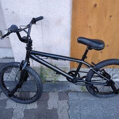 20吋 ジャイロ機構搭載BMX(ブラック)
