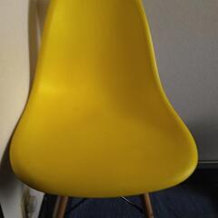 椅子　黄色