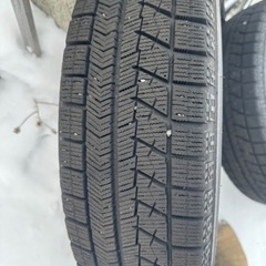 n-box 純正アルミホイール付き スタッドレスタイヤ 2020年製 ブリジストン ブリザック VRX 155/65R14