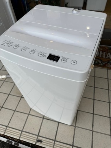 TAG label 2018年製 洗濯機 4.5kg AT-WM45B 1218-21