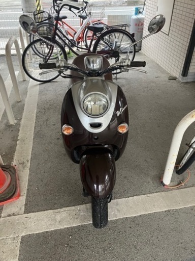 原付バイク　ヤマハビーノ　自賠責他付属品付