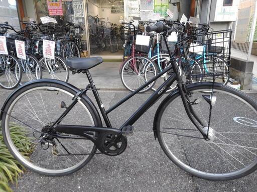 中古自転車２８４６　前後タイヤ新品！　２７インチ　６段ギヤ　LEDオートライト 中古自転車2846 前後タイヤ新品！ 27インチ 6段ギヤ LEDオート