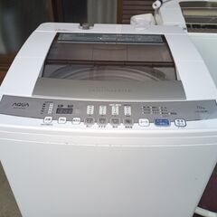 【引取限定】AQUA 全自動洗濯機AQW-V700D(W) 7....