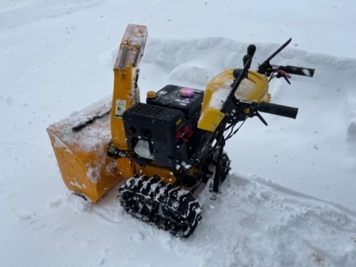 【中古】ハイガーエンジン除雪機 HG-K1101Q 深川市まで取りに来られる方限定