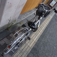 【本体のみ】[Panasonic]ViVi TX 26吋電動アシスト自転車(モダンシルバー)