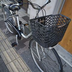 【本体のみ】[Panasonic]ViVi TX 26吋電動アシスト自転車(モダンシルバー)