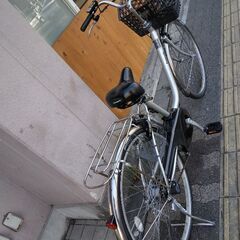 【本体のみ】[Panasonic]ViVi TX 26吋電動アシスト自転車(モダンシルバー)