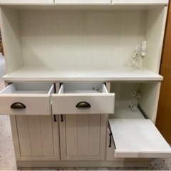 【愛品館 江戸川店】ニトリ（NITORI）キッチンボード  ミランダ ID:151-008079-007 