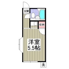 （（１Ｋ））💖さいたま市💖岩槻駅徒歩１７分💖敷金礼金０円💖フリー...