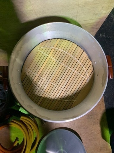 3段セイロ 業務用のプロパンガス用五徳セット ホタテ、蒸籠蒸し、燻製