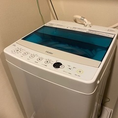 【2017年製】Haier洗濯機(JW-C45A)