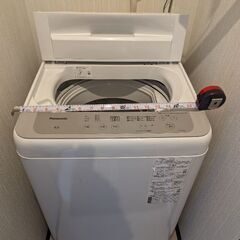 洗濯機 パナソニック 6kg 中古品