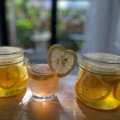 ハート型レモン２個