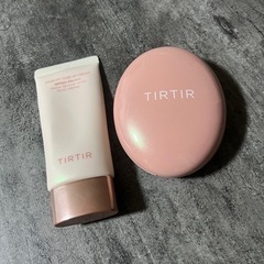 tirtirクッションファンデ&トーンアップクリーム