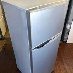 2012年 シャープ SHARP SJ-H12W-S [2ドア直冷式冷凍中古冷蔵庫 （118L・右開き） シルバー系] - 送無.保証付き -  日暮里リサイクル１２３ - 家電 リサイクルショップ 荒川区日暮里 ☆１２３☆販売・買取・引取