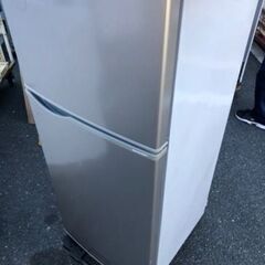 福岡市内配送無料　シャープ SHARP SJ-H12D-S [2ドア直冷式冷凍冷蔵庫 （118L・右開き） シルバー系]